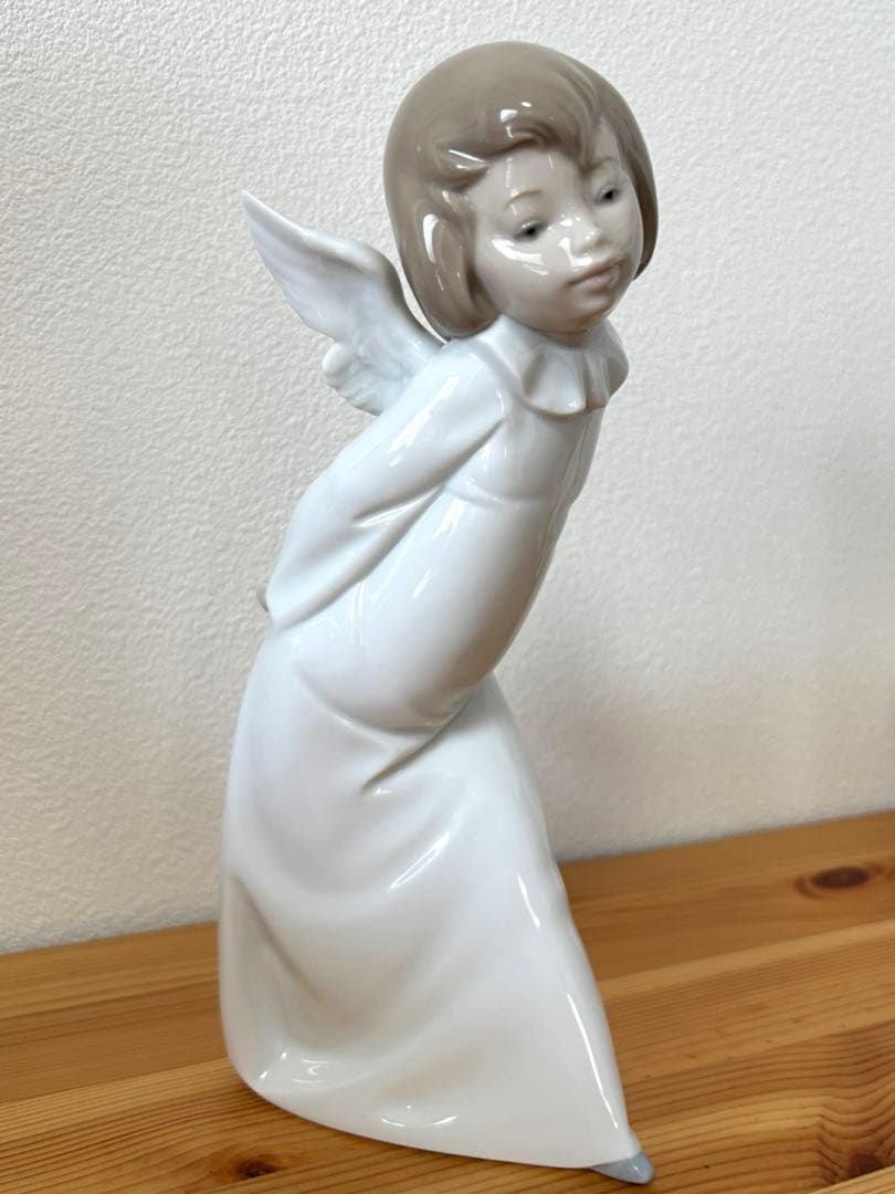 LLADRO リヤドロ 天使の考えごと(わかってきたぞ) リアドロ 少女