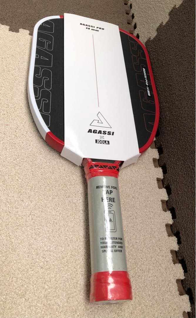 新品！！JOOLA ヨーラピックルボール パドル アガシ プロ 14mm232g