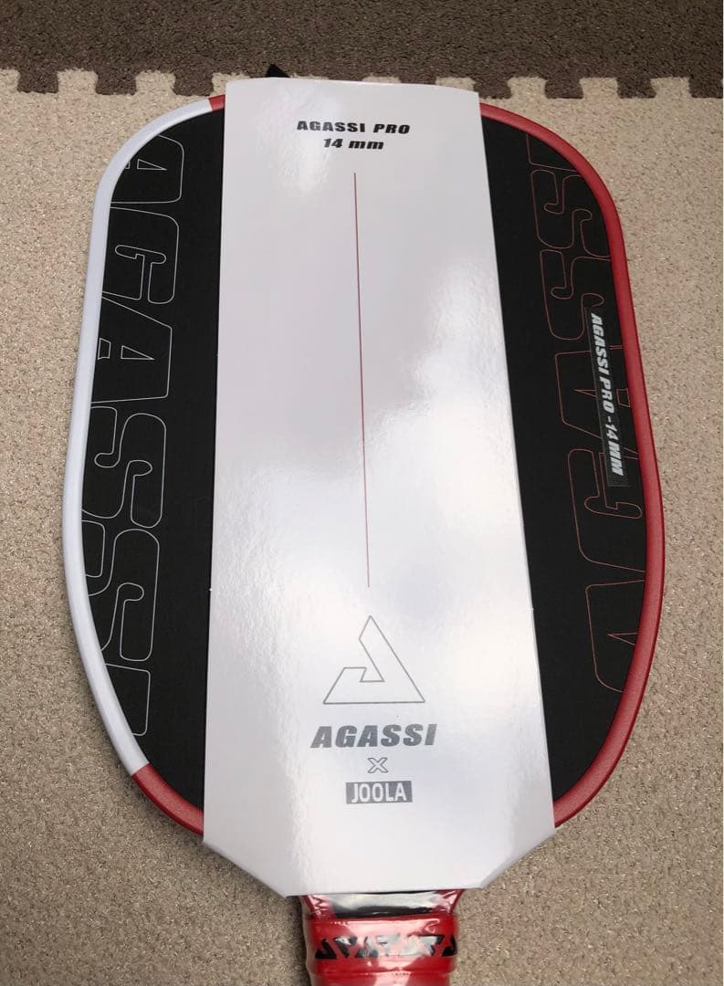 新品！！JOOLA ヨーラピックルボール パドル アガシ プロ 14mm232g
