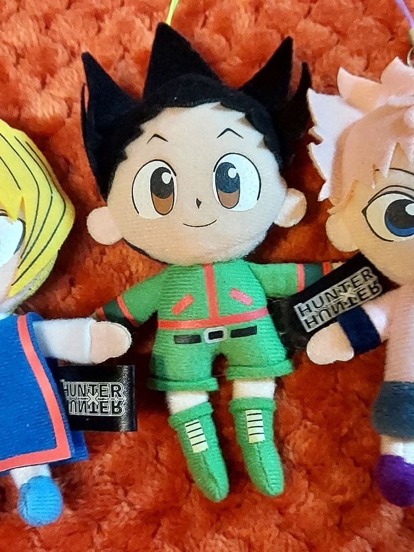 HUNTER×HUNTER クリーナーストラップ ゴン キルア クラピカ ヒソカ