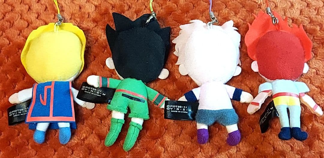 HUNTER×HUNTER クリーナーストラップ ゴン キルア クラピカ ヒソカ