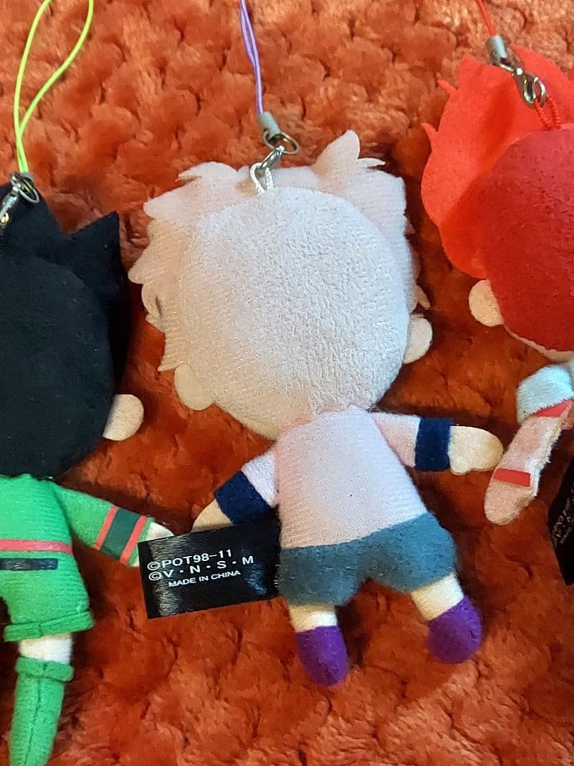 HUNTER×HUNTER クリーナーストラップ ゴン キルア クラピカ ヒソカ