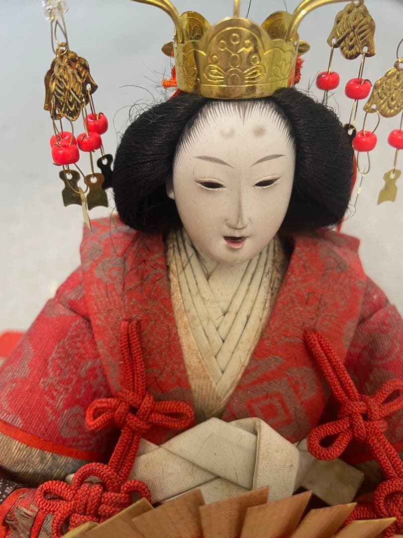 京都丸平　大木平蔵の優美な雛人形　明治時代