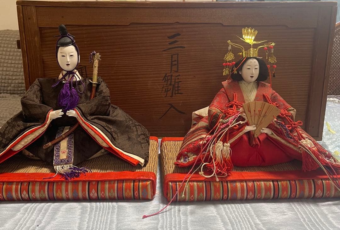京都丸平　大木平蔵の優美な雛人形　明治時代