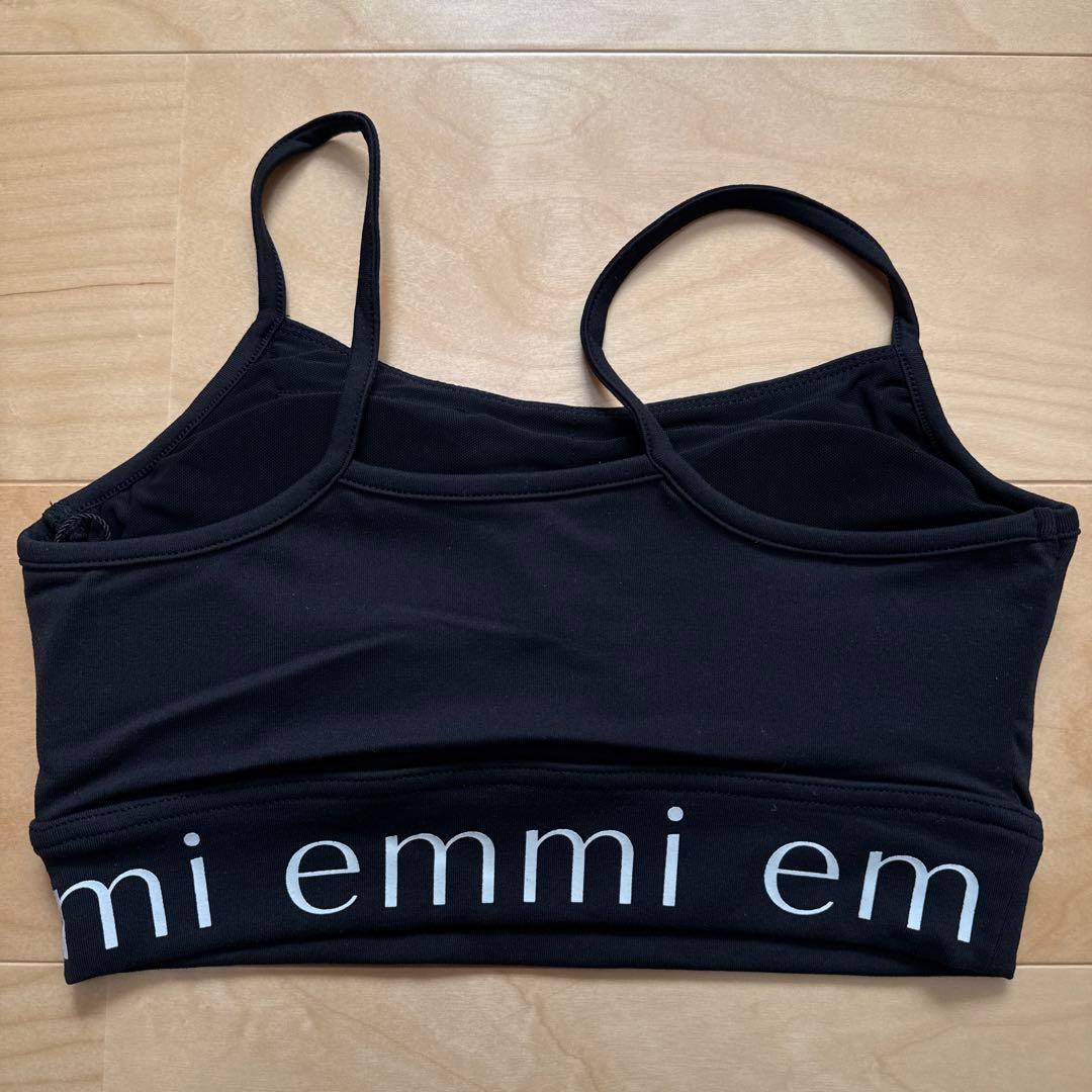 emmi エミ　ヨガウェア　上下セット　ブラトップ　フラワーレギンス　S 新品