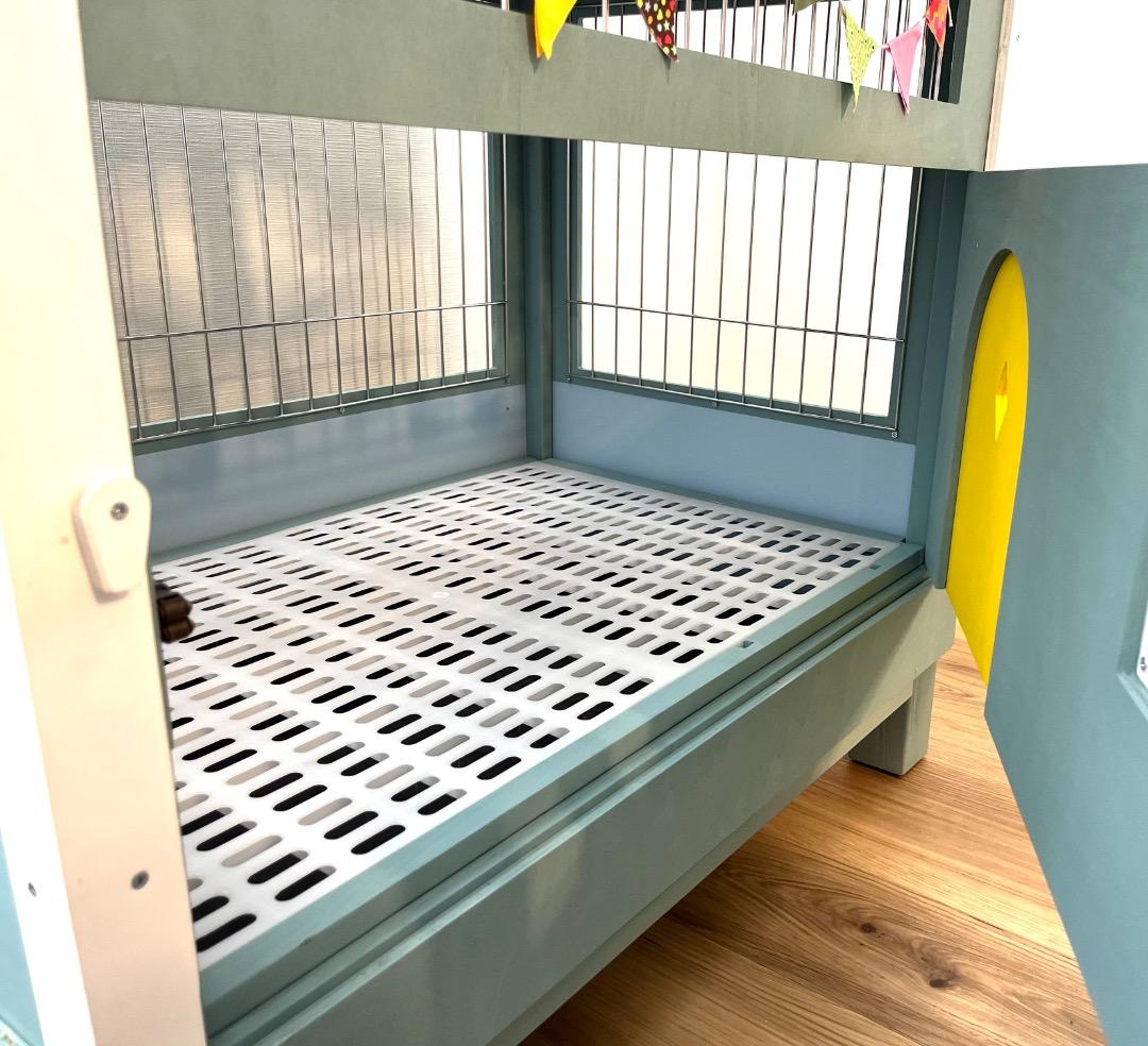 ぱ*お様 【もちつき】壱番館　北欧デザインペットハウス　うさぎ用ケージ　可愛い