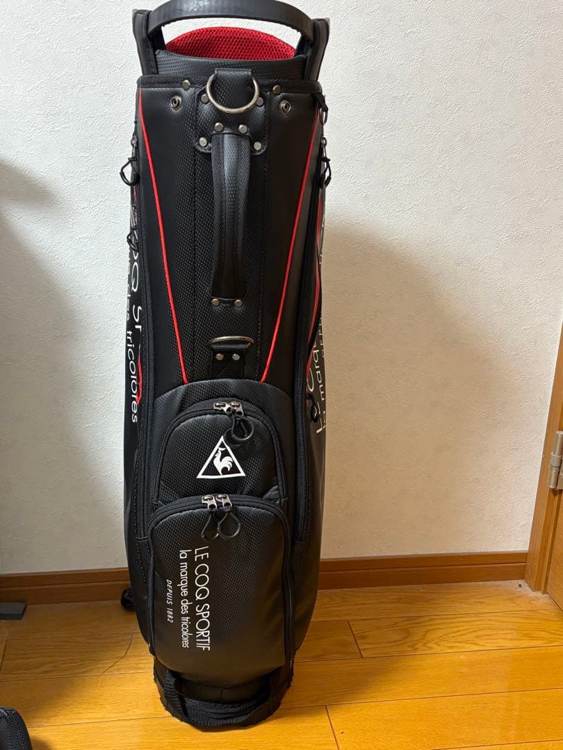 【状態良好】ルコックスポルティフゴルフ キャディバッグ QQBRJJ04