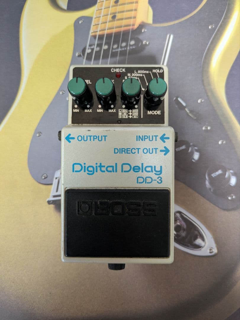 【日本製】ビンテージコレクション BOSS DD-3 デジタルディレイ 名機