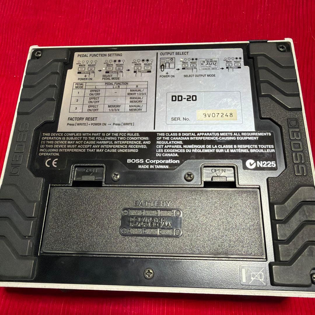 BOSS DD-20 デジタルディレイエフェクター