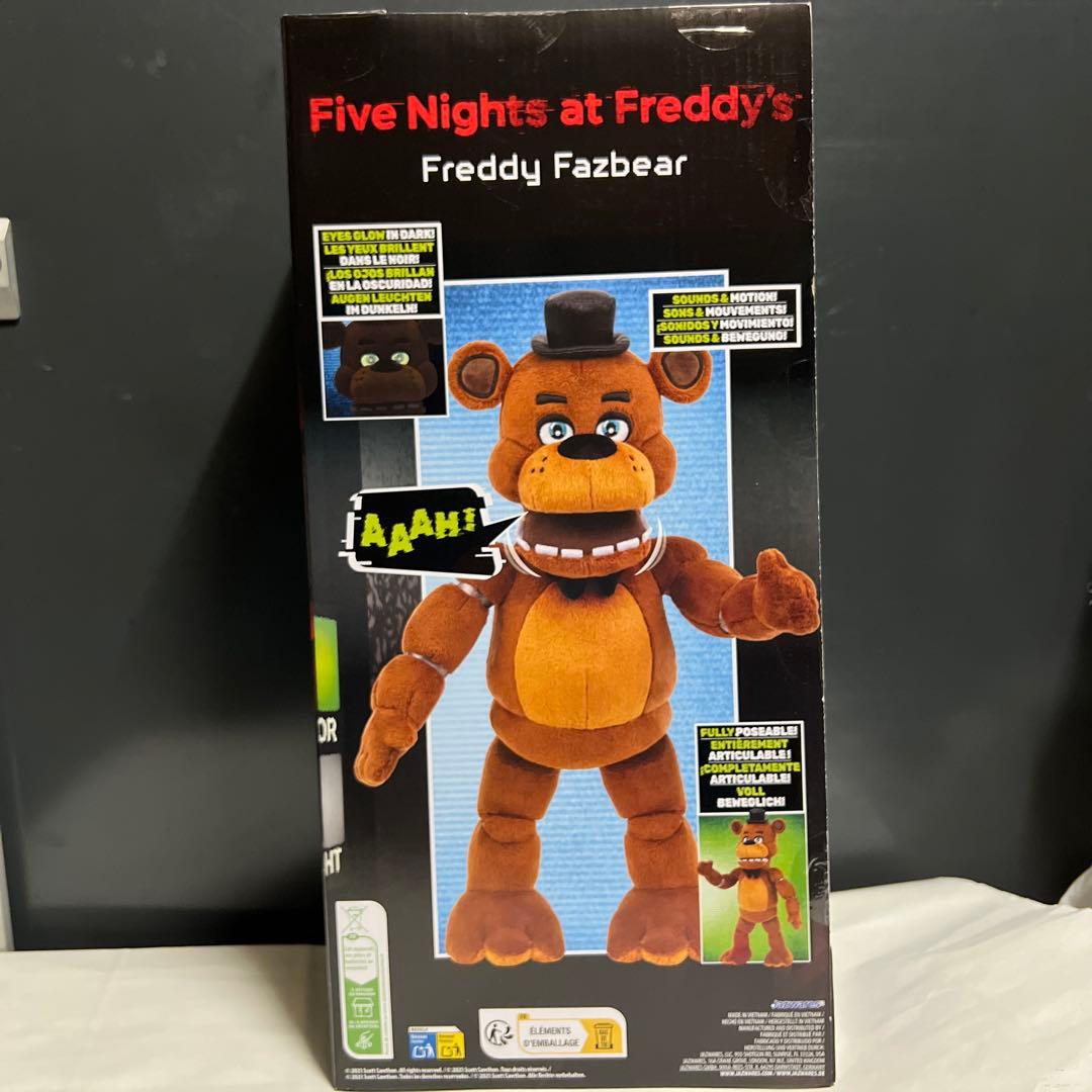 ファイブナイツアットフレディーズ フレディ　ぬいぐるみ　トーキング　アクション