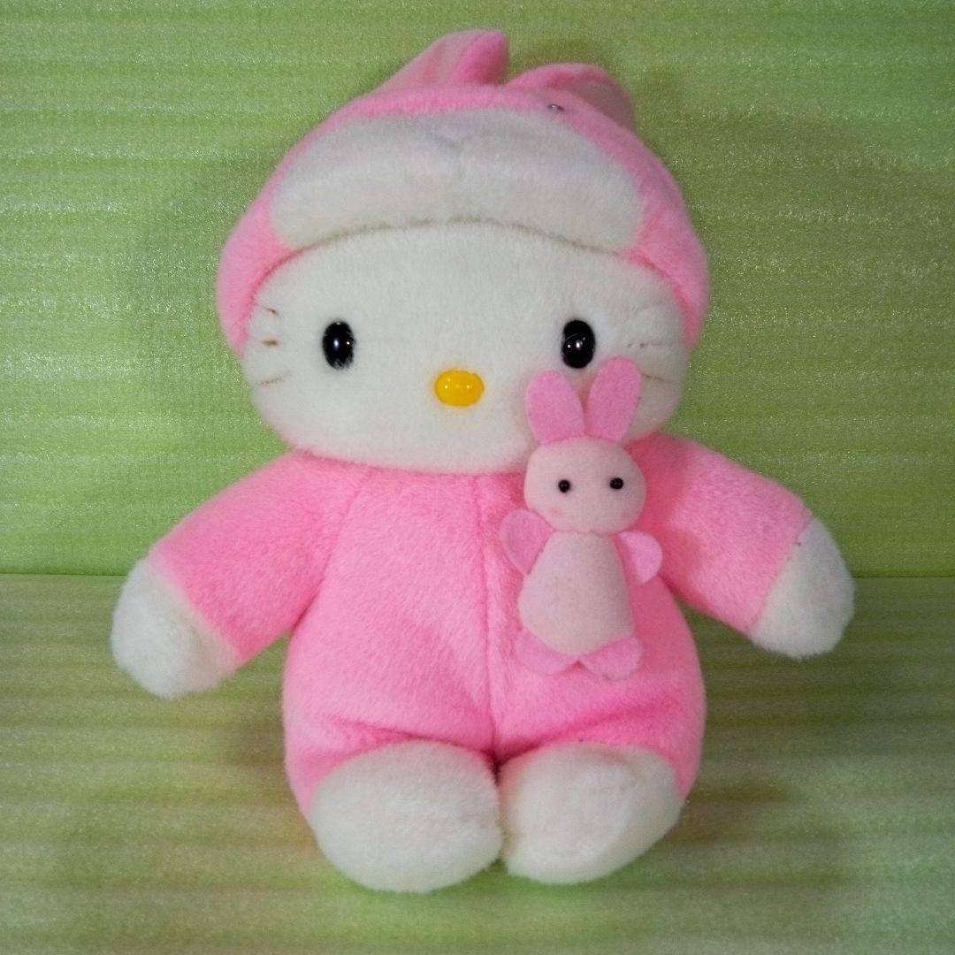 ハローキティ　うさぎ着ぐるみぬいぐるみ　SANRIO SMILES　レア　希少