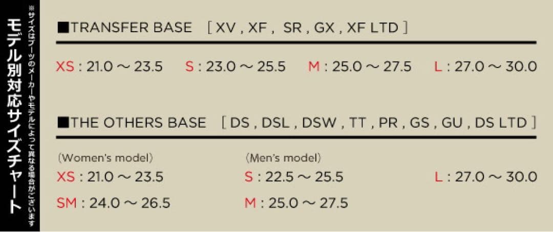 FLUX PR ビンディング Sサイズ