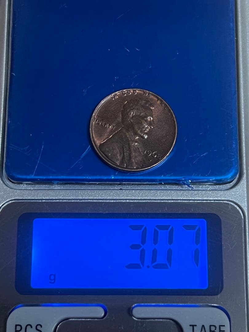 1968年 アメリカ合衆国 1セント硬貨 Dミント