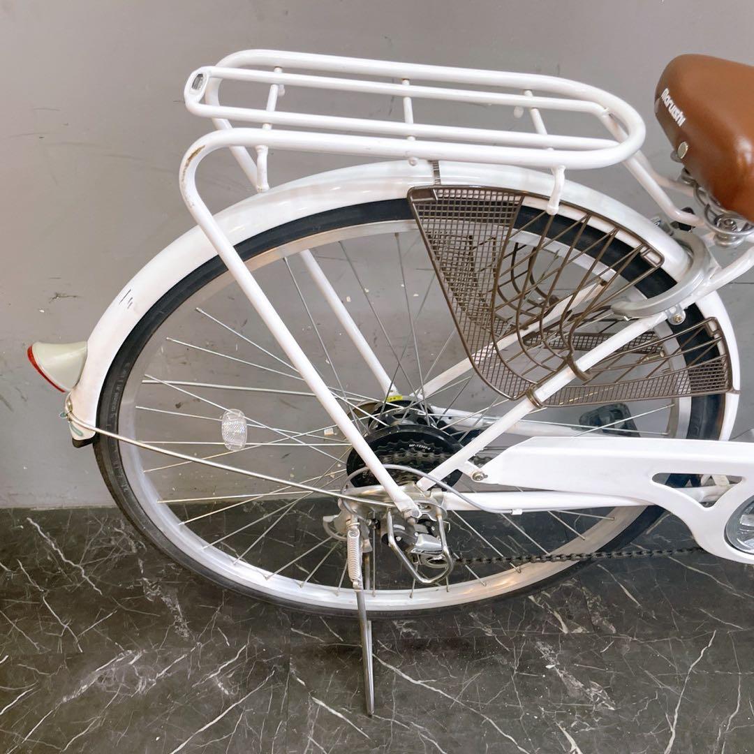 【972】《限定価格》一般車 ママチャリ マルイシ prink ホワイト