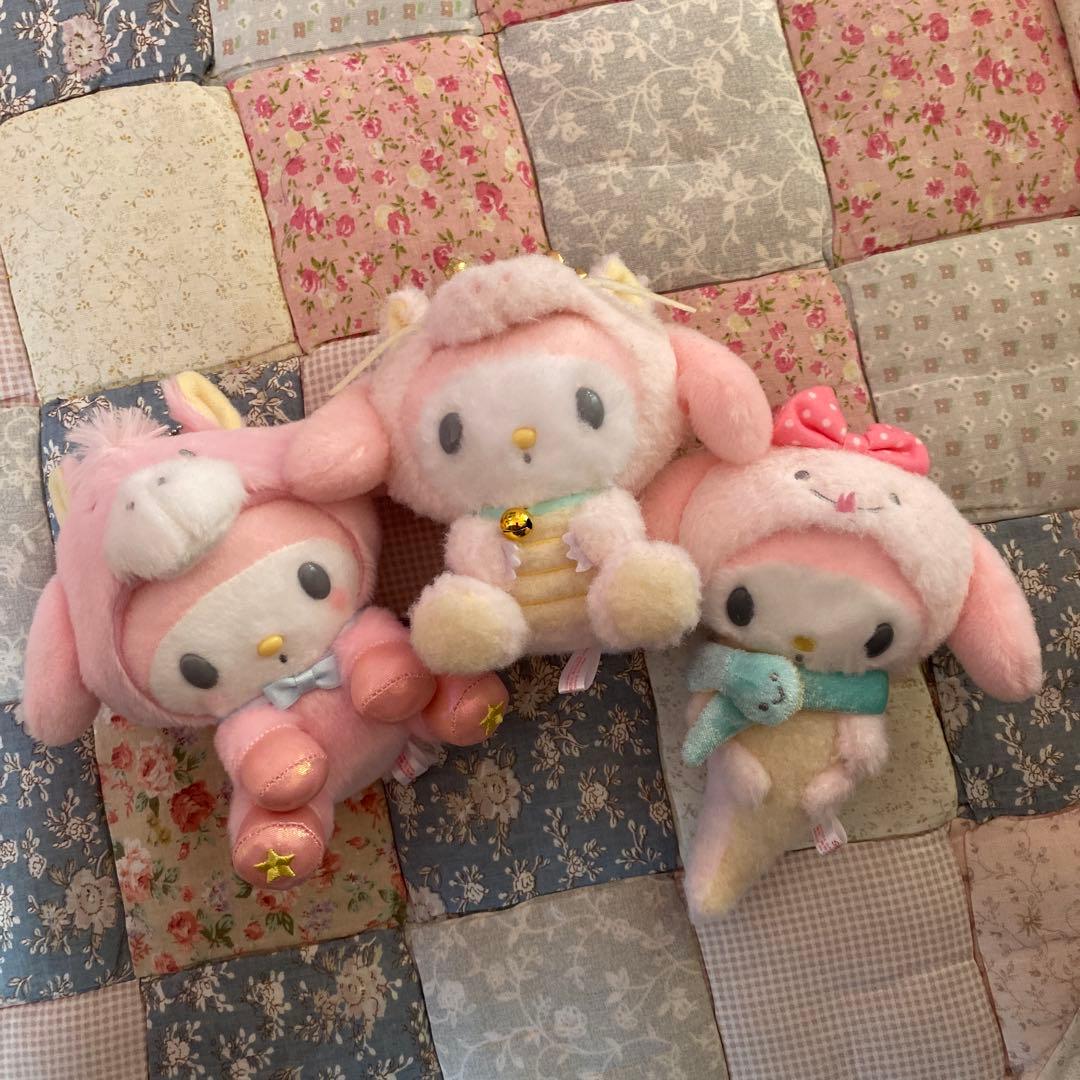 サンリオ マイメロディ マスコットホルダー 干支 3体セット