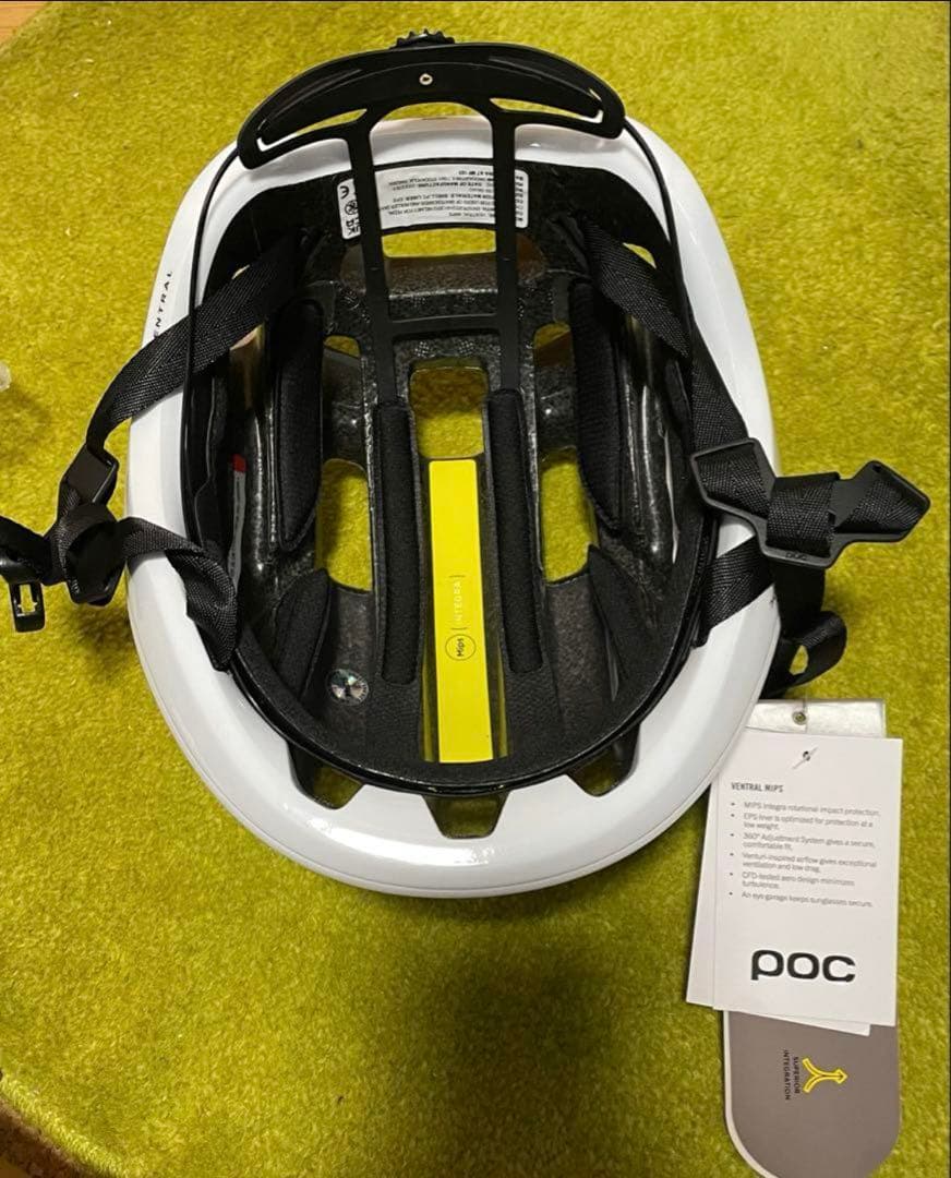 POCロードバイク用ヘルメット ホワイト