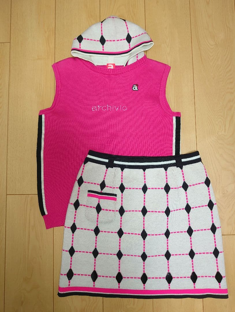 archivio アルチビオ ベスト スカート 上下セット 38