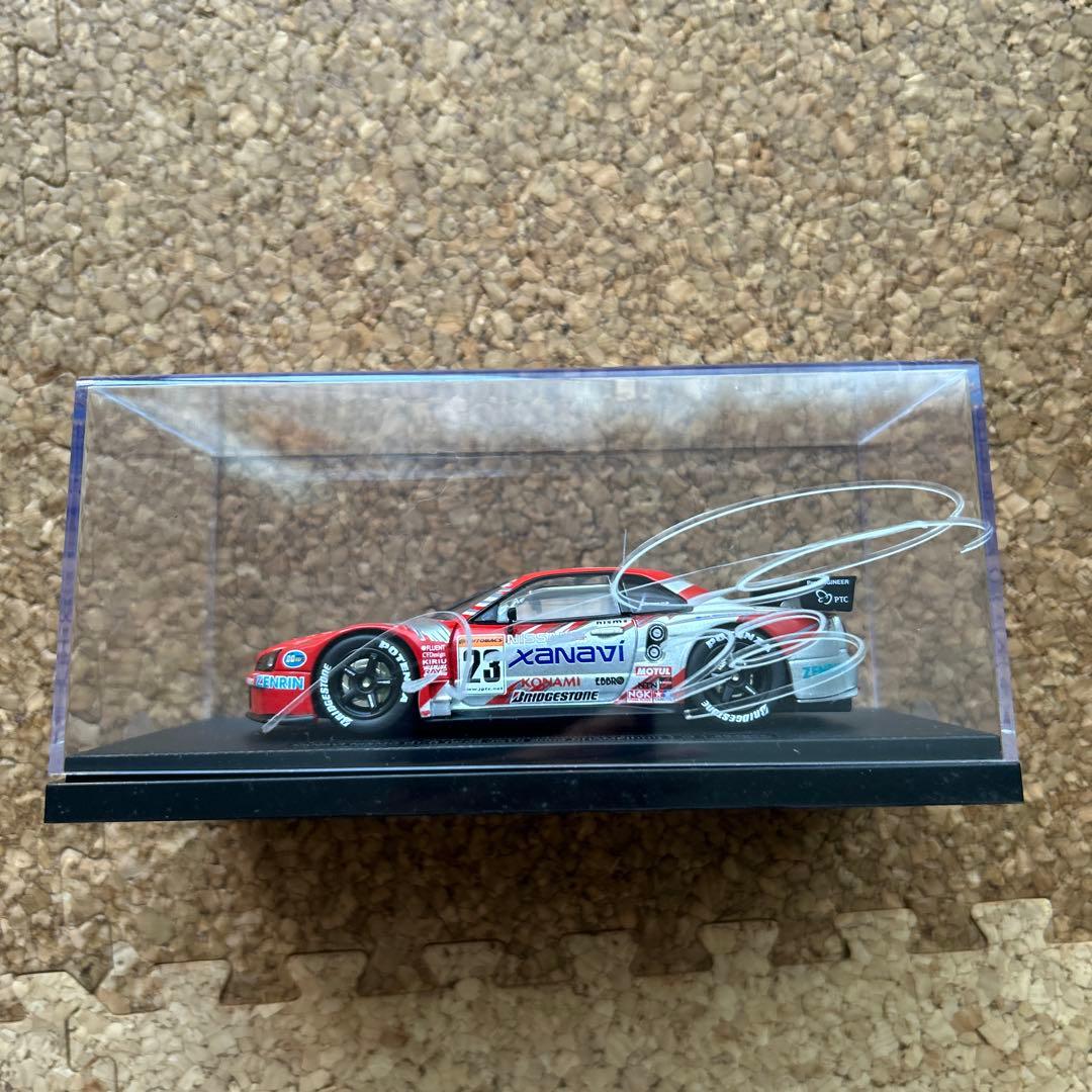 XANAVI NISMO GT-R他 本山哲 直筆サイン入りミニカー 4台セット