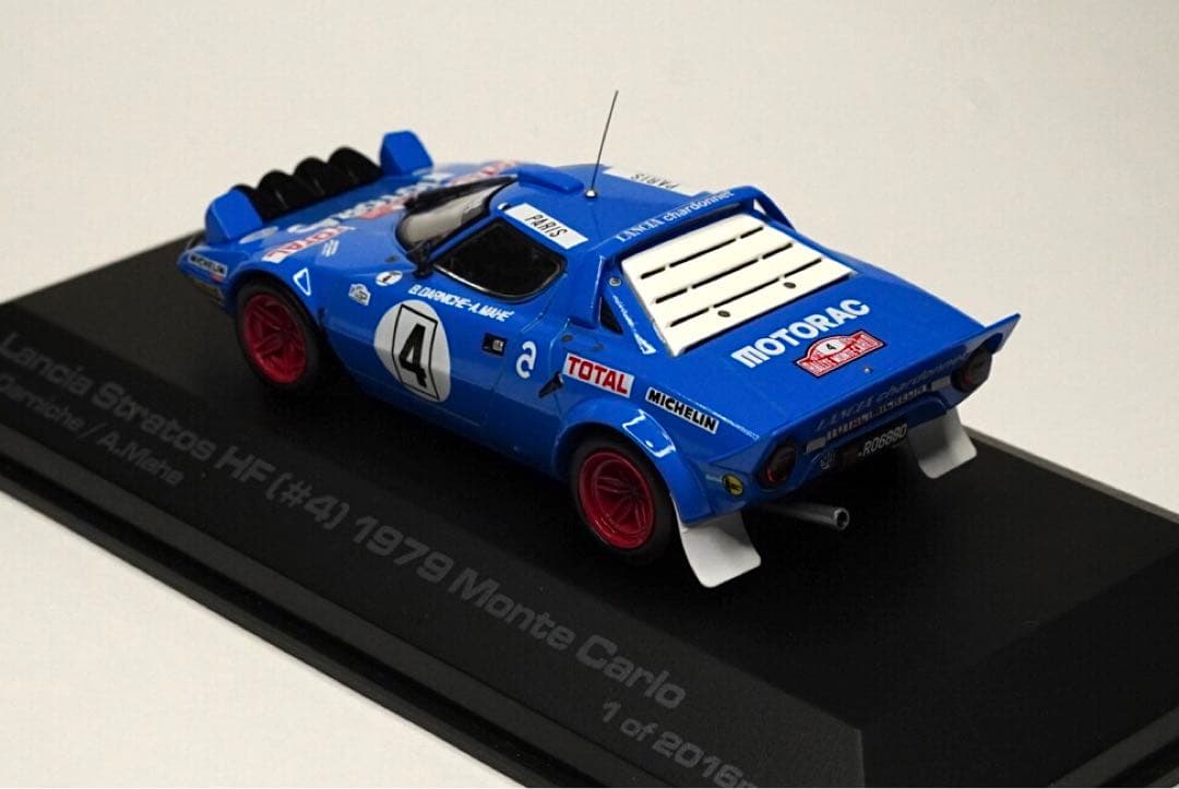 ランチアストラトス HF (#4) 1979 Monte Carlo 1/43