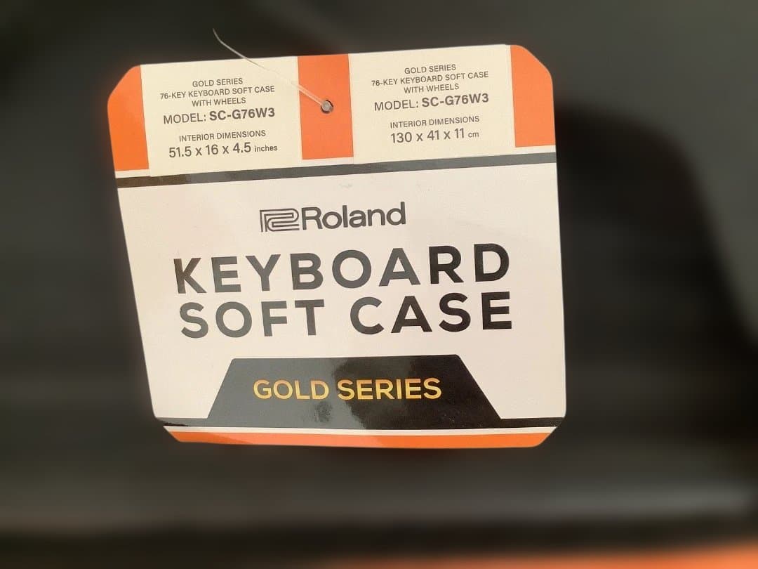 Roland SC-G76W3 キーボードソフトケース