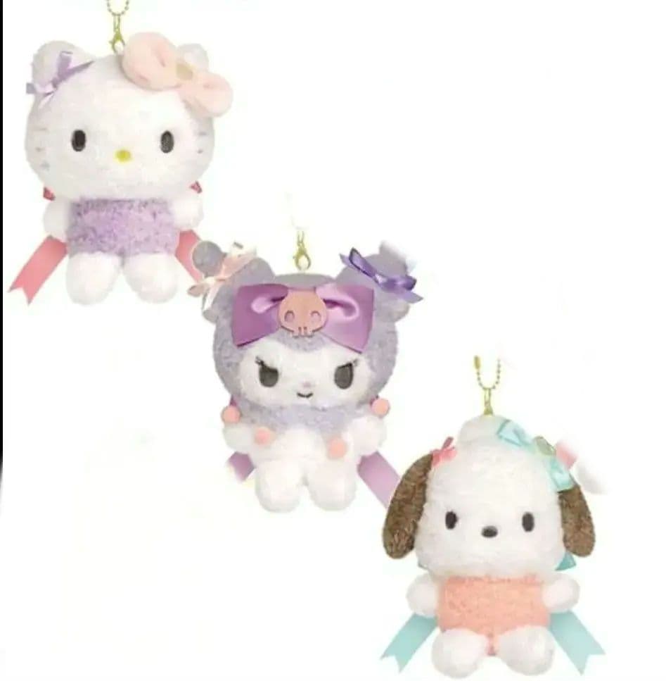 ６点セット　サンリオ　るんるんリボン　マスコット