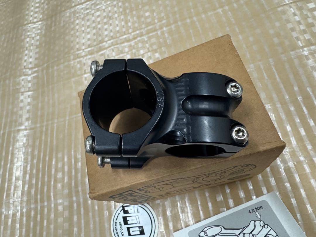 paulステム ポールステム　35mm 0度　ブラック