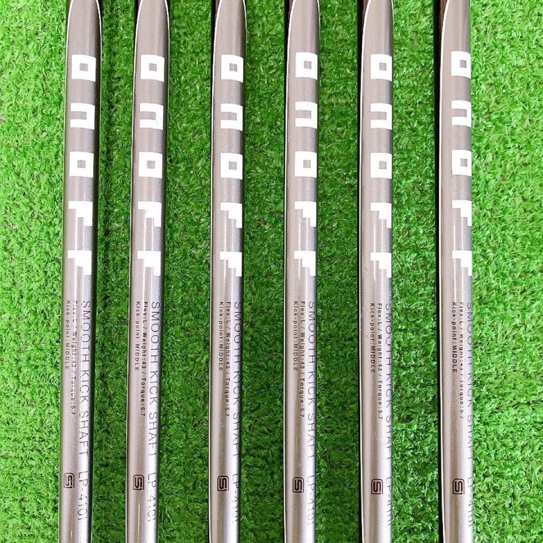 テ42★オノフレディース 6本アイアンセット LP-410I ONOFFLADY