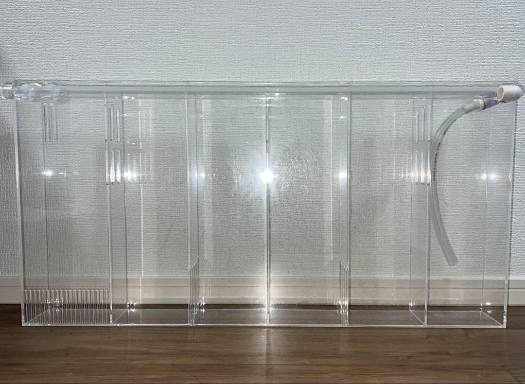 90センチ水槽にピッタリ！背面濾過槽　スキマー効率強化！