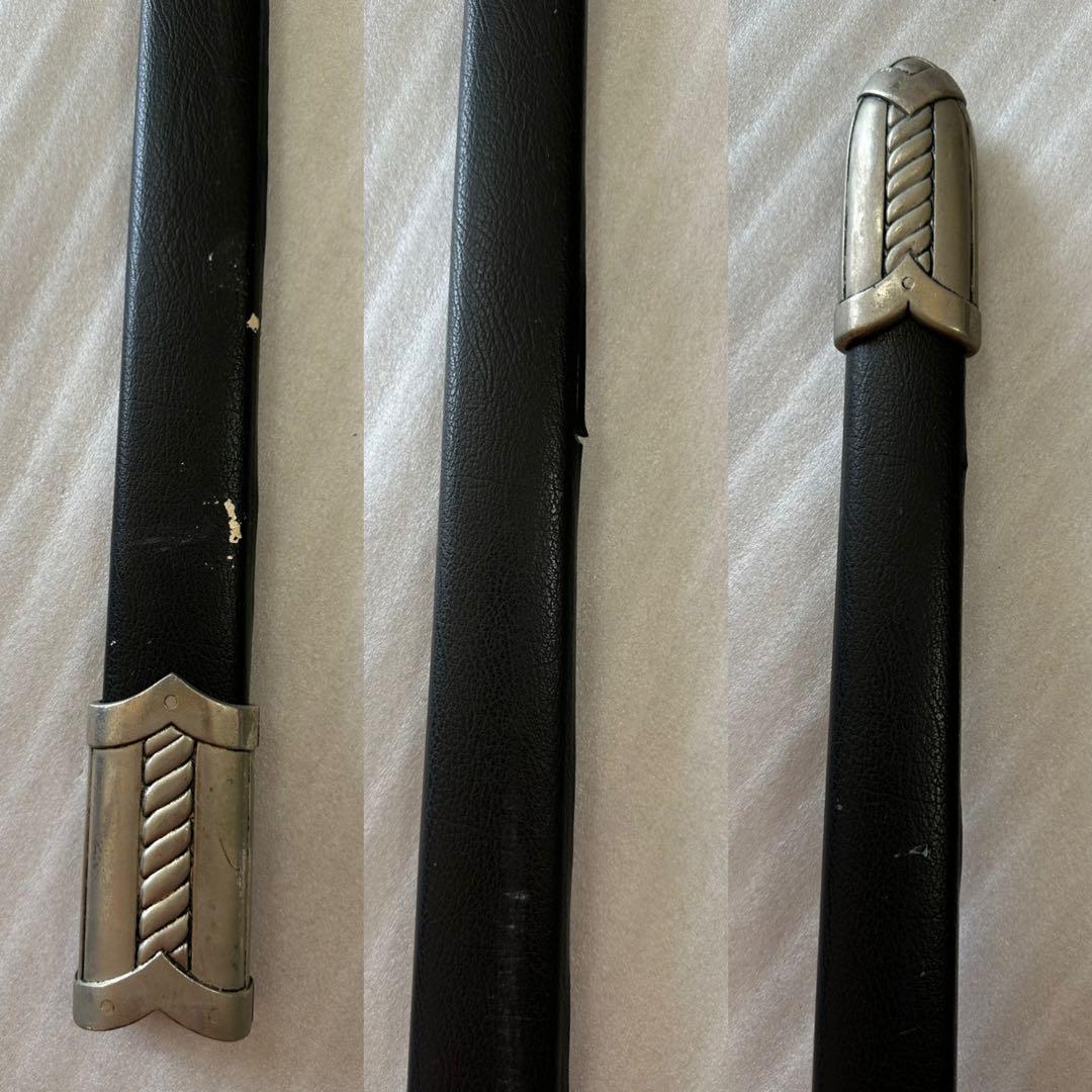 金属製 模造刀 西洋剣 コスプレ 鞘付き長さ約122cm 重さ約2.7kg