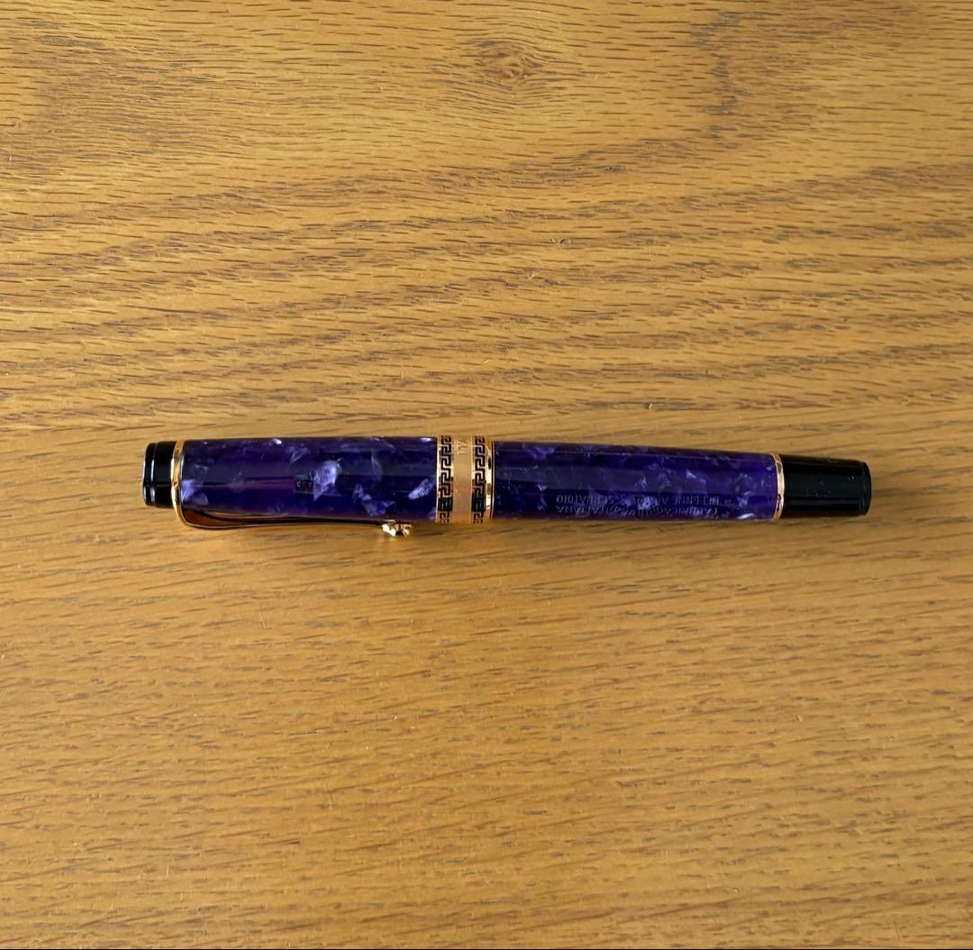 アウロラ オプティマ 万年筆 ヴィオラ F 細字