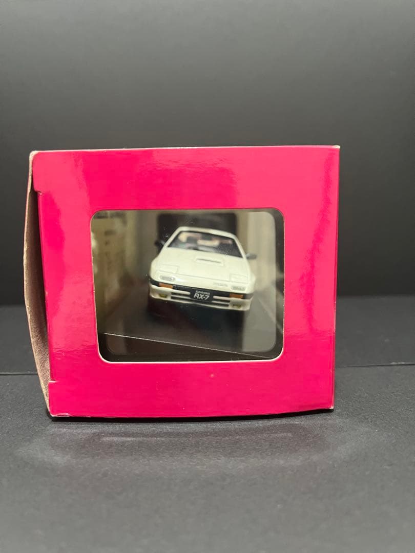 DISM 1/43 ミニカー MAZDA RX-7 FC3S 前期 ホワイト