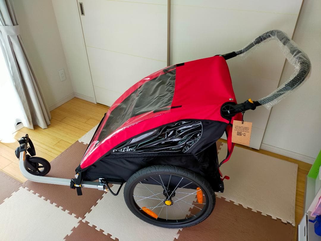 Burley(バーレー) チャイルドトレーラー ハニービー 幼児2人乗せ未使用品