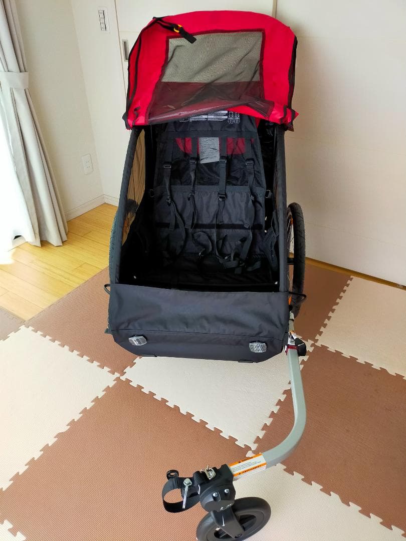 Burley(バーレー) チャイルドトレーラー ハニービー 幼児2人乗せ未使用品