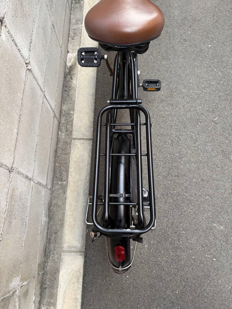 前子乗せ　自転車　ブラック