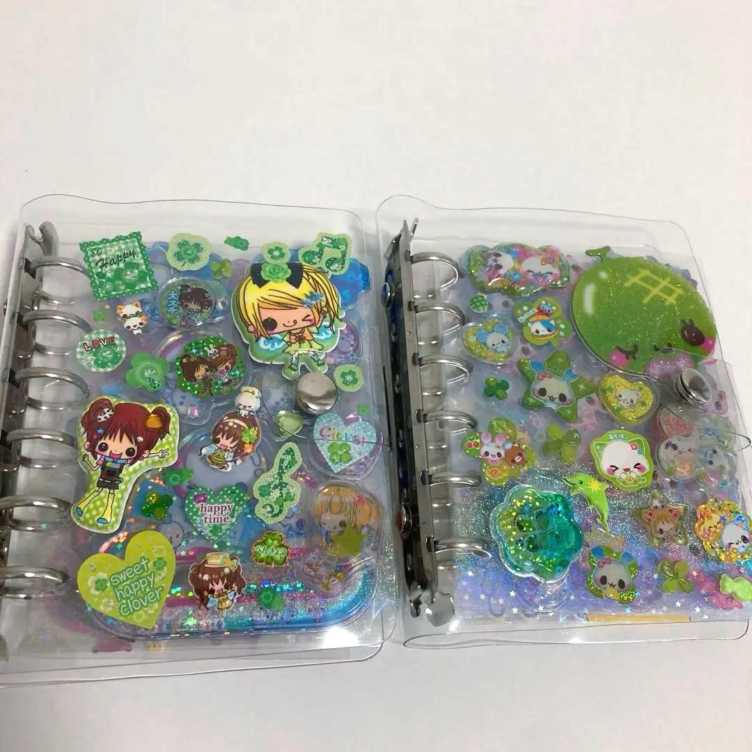 平成レトロ シール 透明シール帳