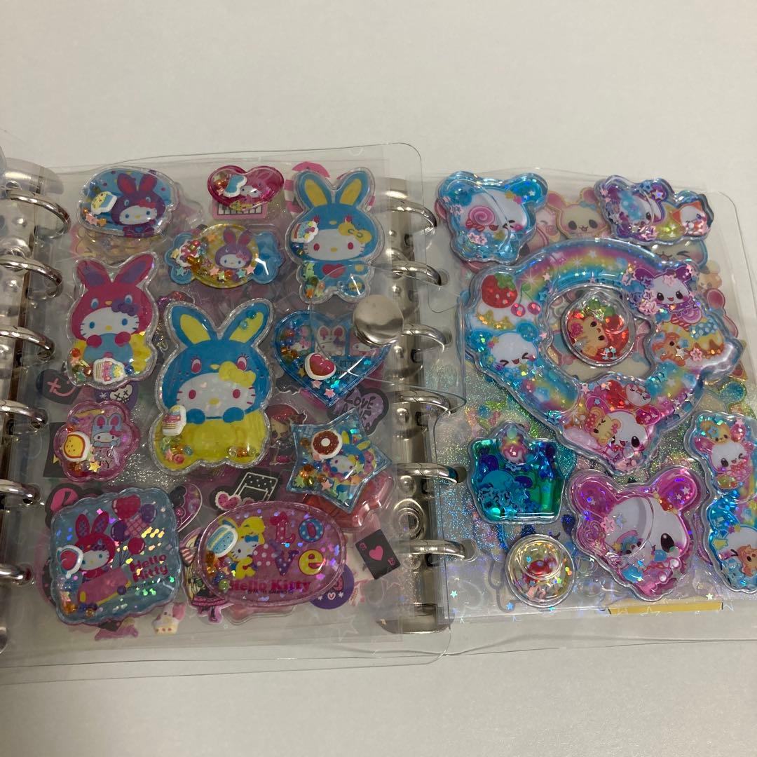 平成レトロ シール 透明シール帳