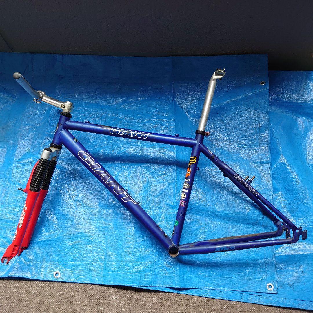 オールドMTBフレーム GIANT ROCK4100 Lサイズ