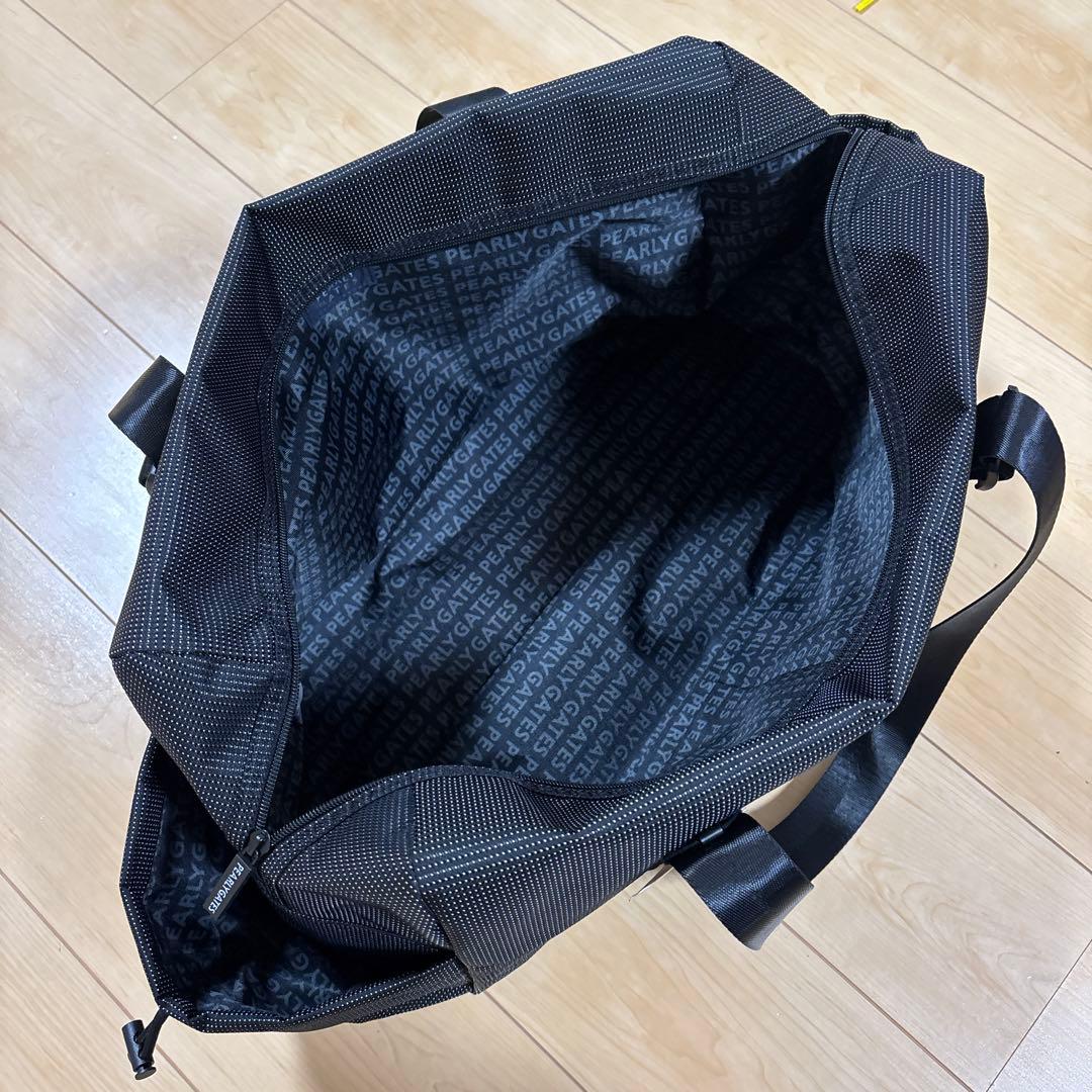 PEARLY GATES ブラック ロッカーバッグ