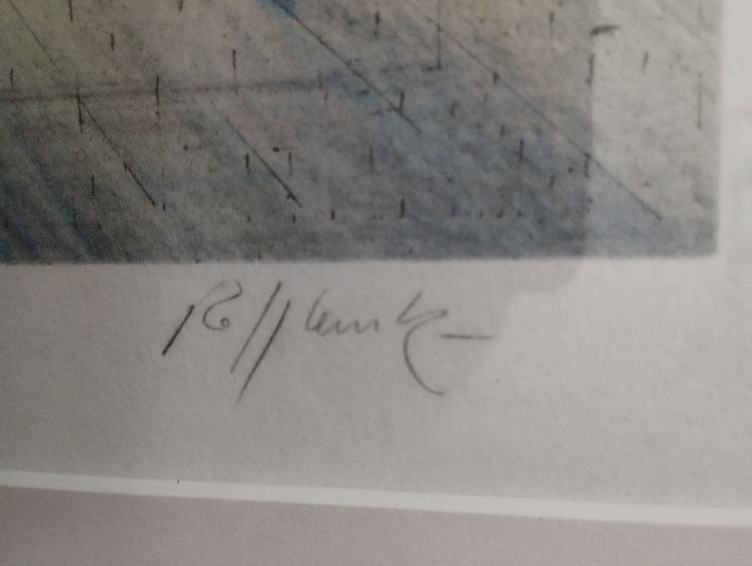 ロルフ・ラフルスキー Rolf Rafflewski リトグラフ　 パリ凱旋門Ⅱ