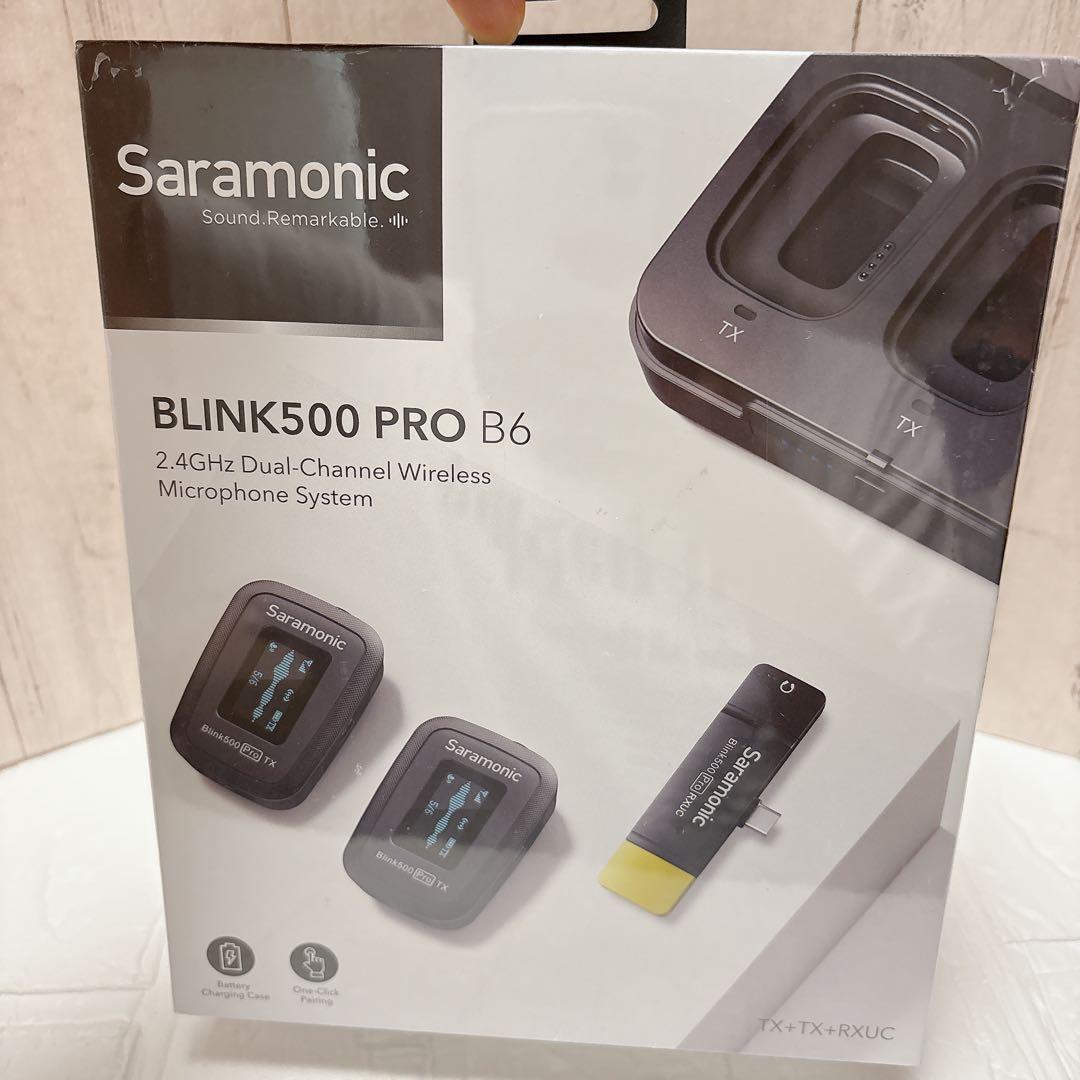 ワイヤレスマイク　ピンマイク　撮影　取材　Blink500 Pro B6