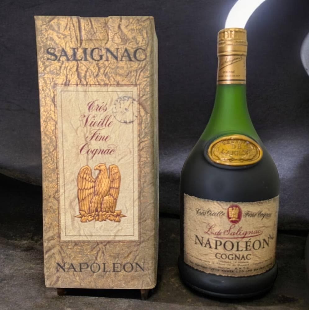 【未開栓】古酒 ナポレオン サリニャック コニャック 箱付き