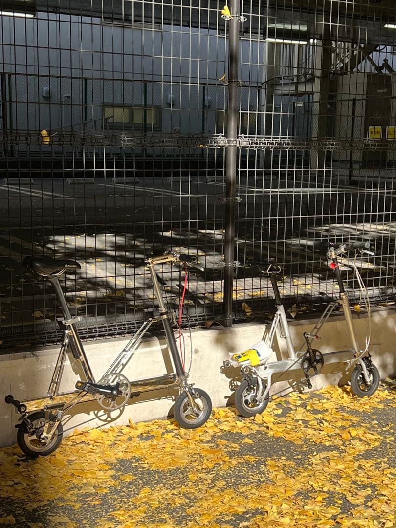 孤品 電鍍銀色 Pacific CarryMe 折りたたみ自転車