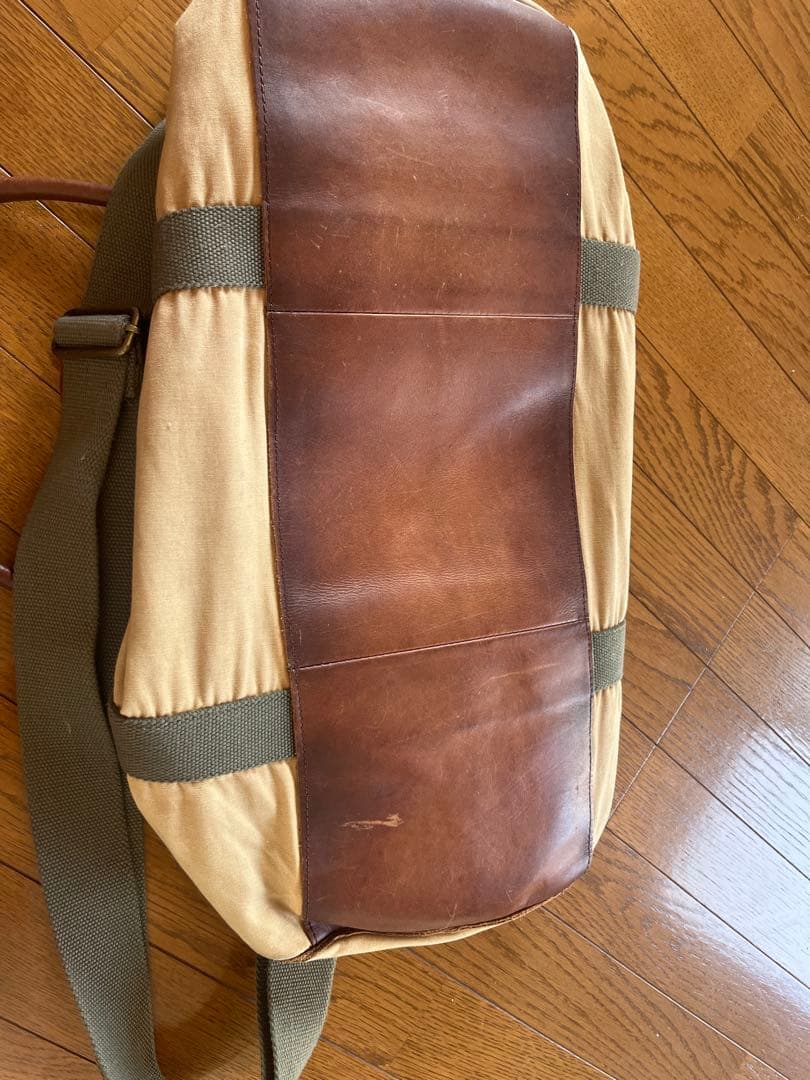 BEAN SIGNATURE ボストンバッグ ベージュ llbean