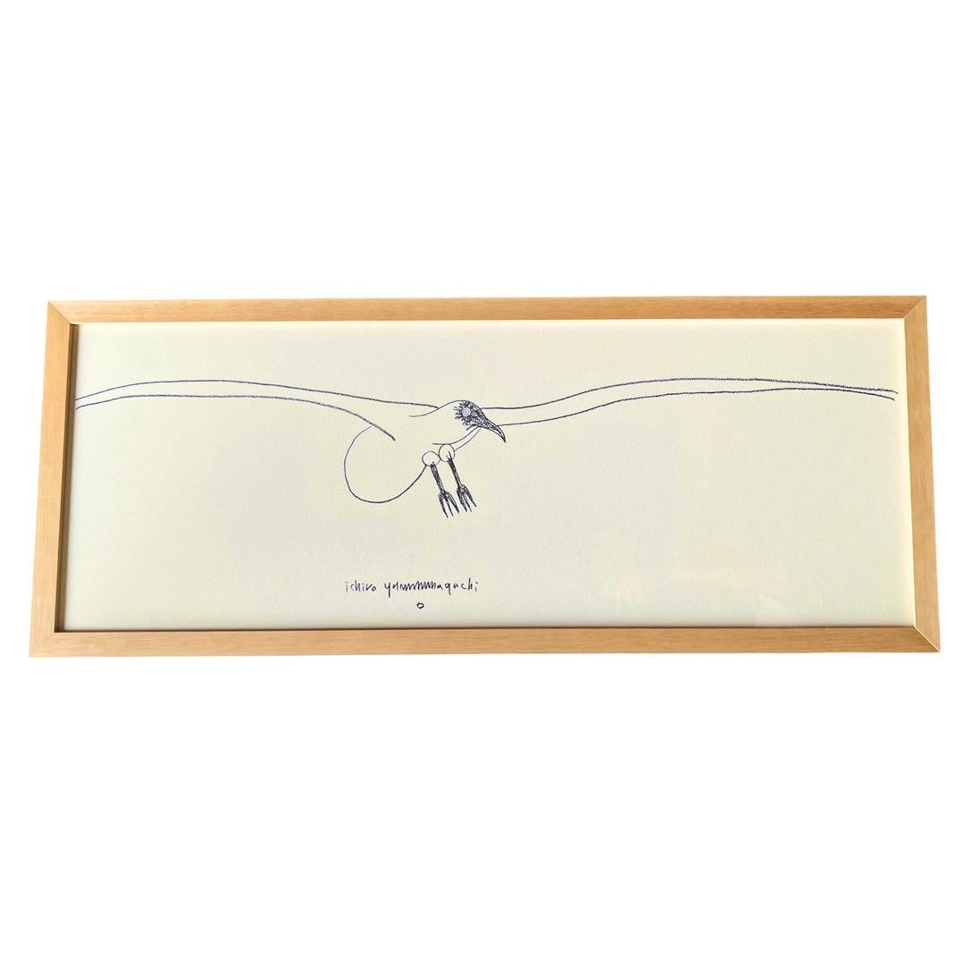 メ*モ様 山口一郎 KAMOME no.1 IDEE ジグレー アート作品 カモ