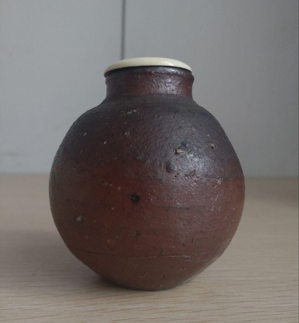 【人間国宝　最上位】藤原雄　備前茶碗　共箱　栞付　金重陶陽　山本陶秀　伊勢崎淳