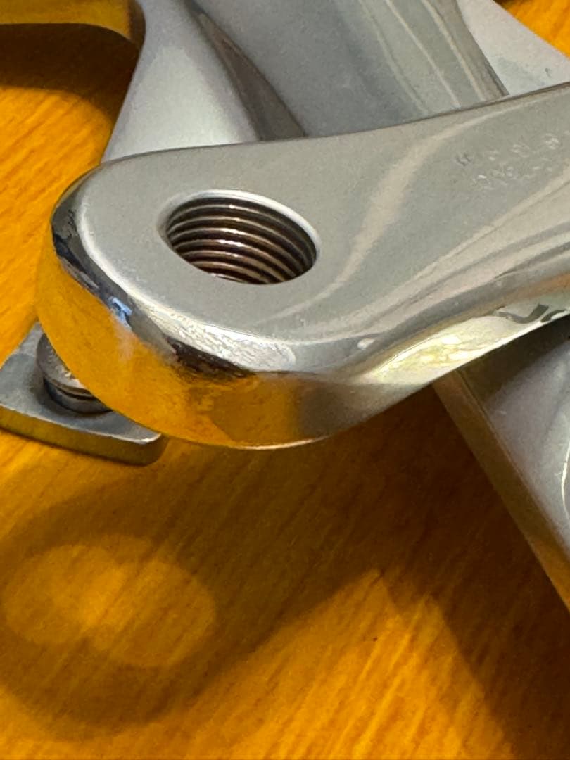 中古DURA-ACEピスト用クランクFC-7600 167.5mmNJS刻印あり