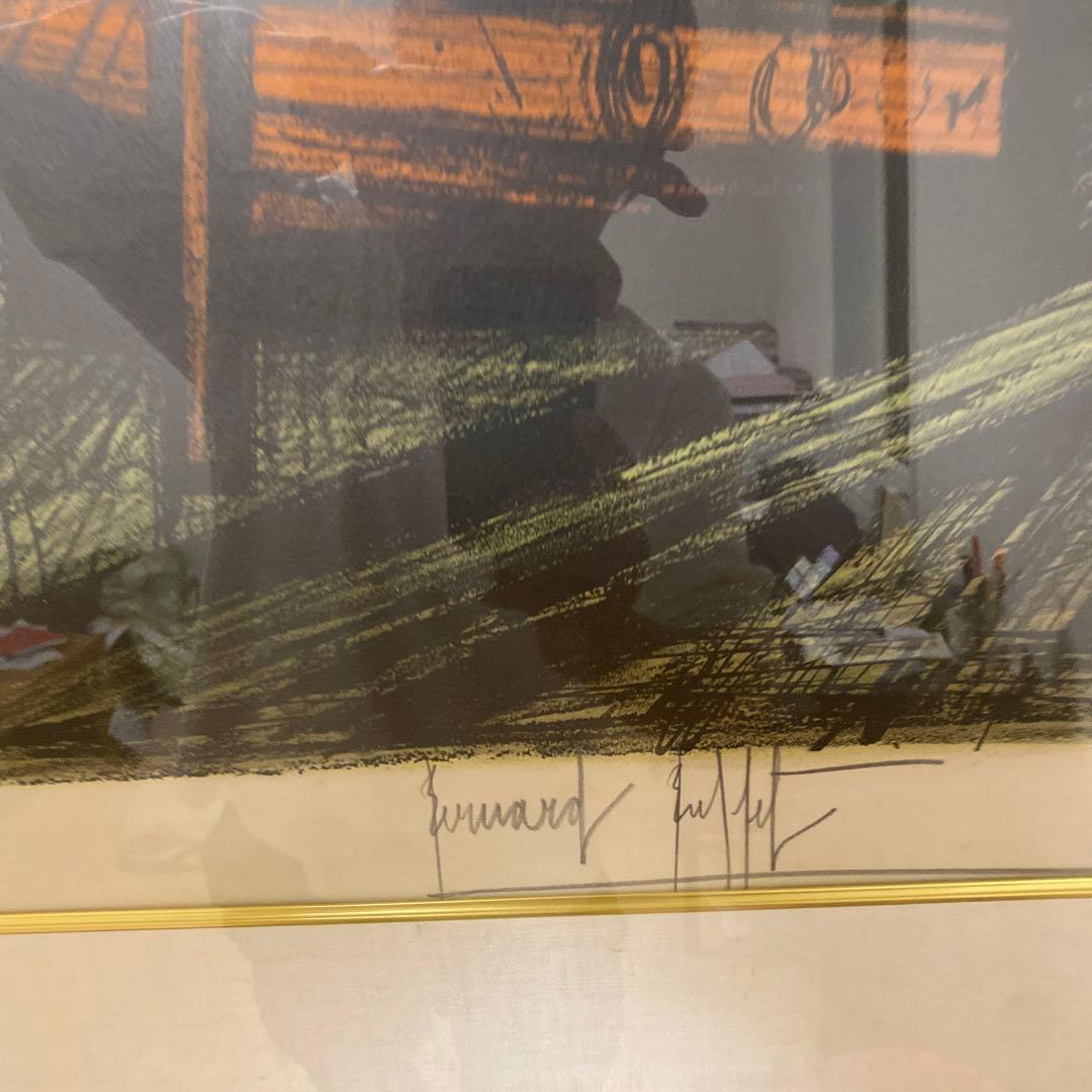 Bernard Buffet リトグラフ 風景画 139/250