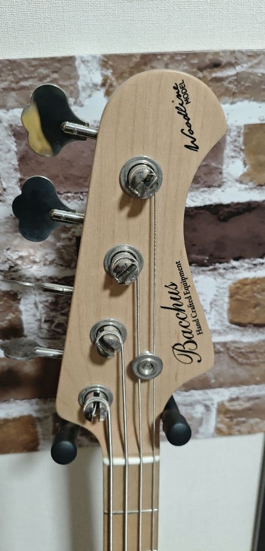 Bacchus WL-4STD ASH エレキベース　4弦　ナチュラル