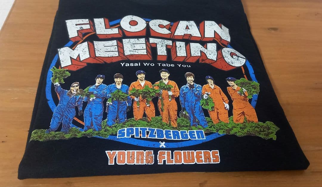 スピッツ/フラカン コラボTシャツMサイズ(ベルゲン受注販売)