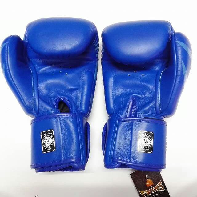 新品 正規 TWINS 本格ボクシンググローブ 本革製 サイズ選択 T青